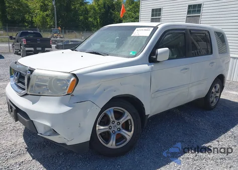 2012 Honda Pilot Ex-L z USA, uszkodzony, nr VIN 5FNYF4H59CB075391